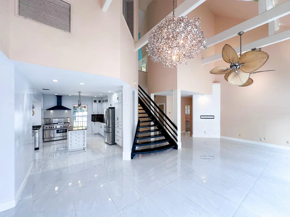 5. Living - Kitchen at 521 SW MARION Court, Palm City