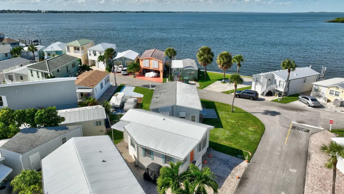 Aerial View at 217 NETTLES Boulevard, Jensen Beach