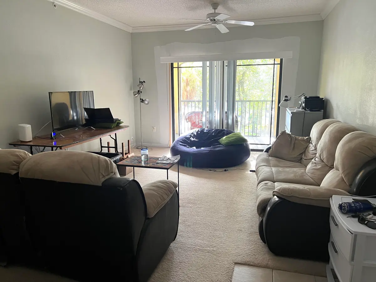 Living room at 2726 Anzio Court 202, Palm Beach Gardens