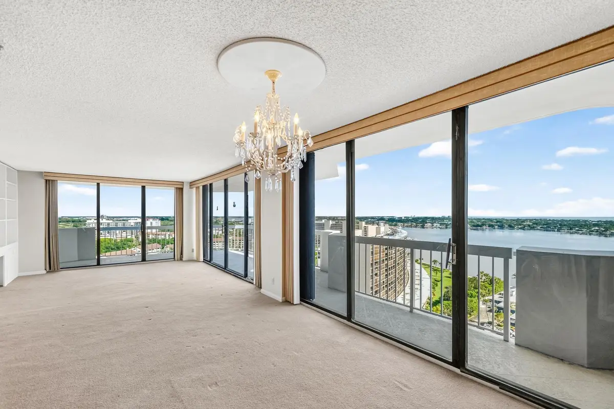 Living and Dining Room at 123 Lakeshore Drive 1945, North Palm Beach