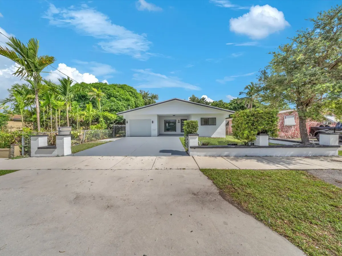 Distant Front View at 4531 SW 20th Street, West Park