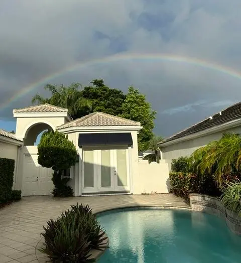 Rainbow at 3588 NW Clubside Circle, Boca Raton