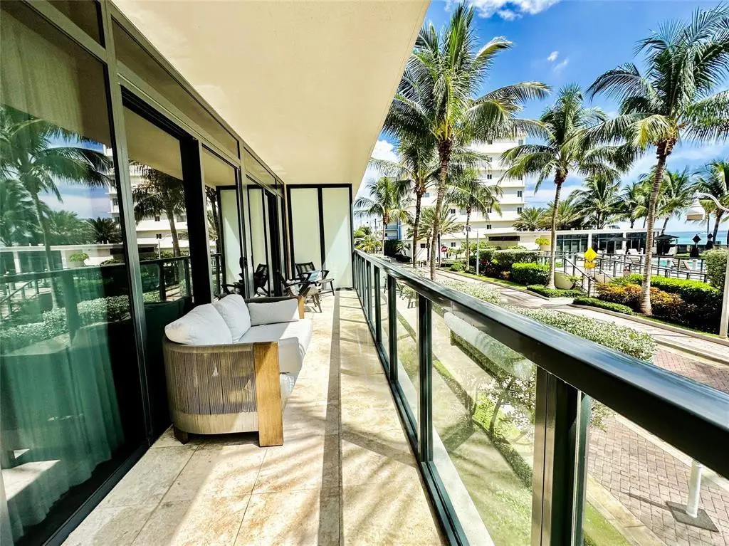 Balcony View at 2101 S SURF Road 2C, Hollywood