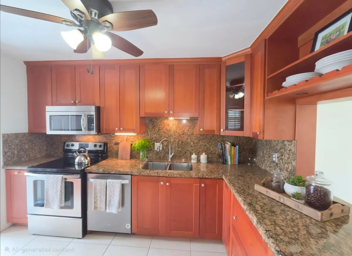 Kitchen at 3111 NE 51st Street 405c, Fort Lauderdale