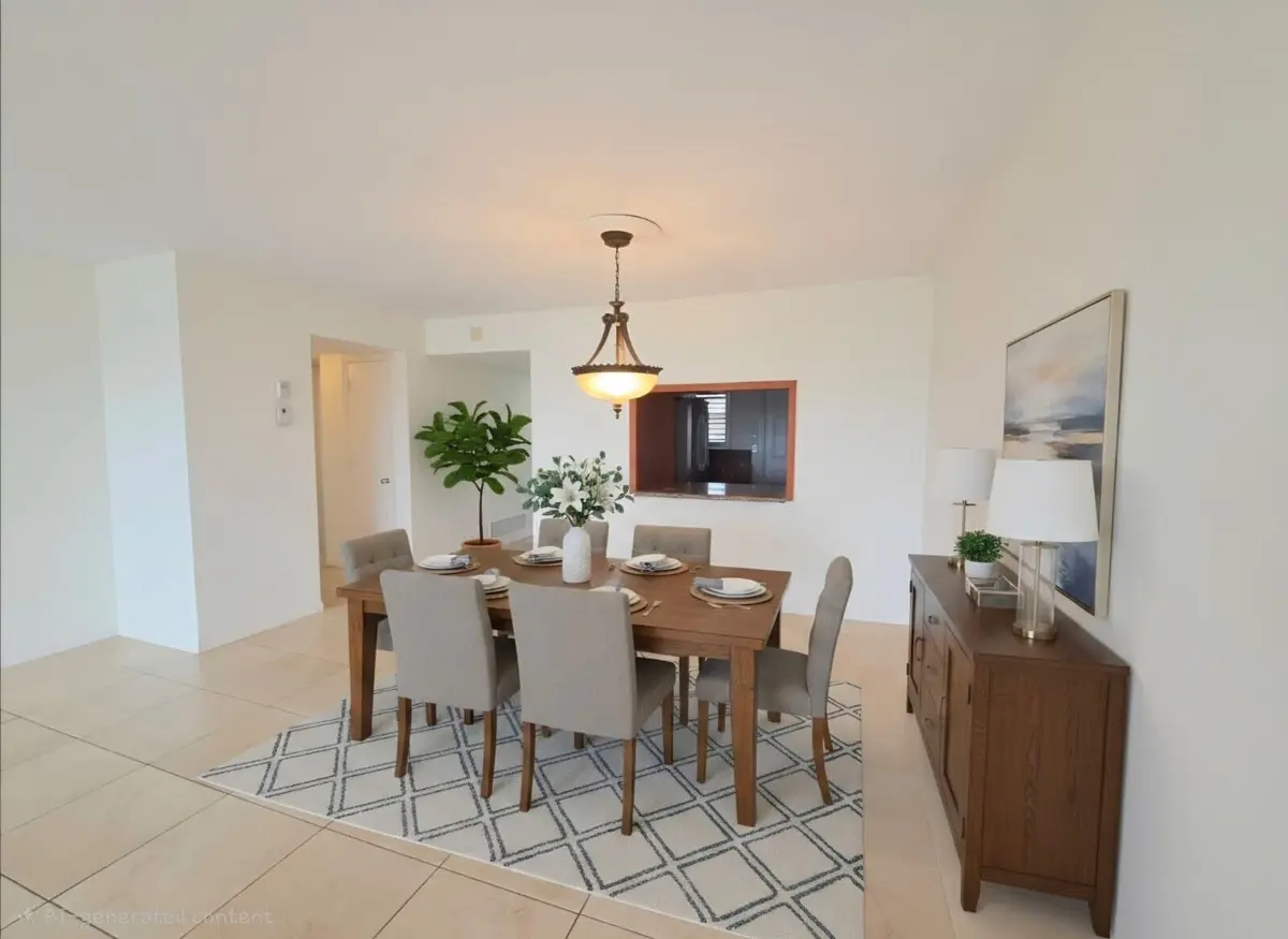 Dining room at 3111 NE 51st Street 405c, Fort Lauderdale
