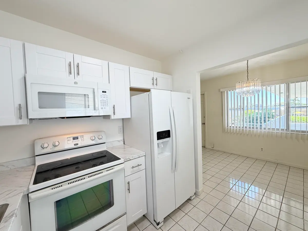 Kitchen with dining are at 3402 Cynthia Lane 205, Lake Worth Beach