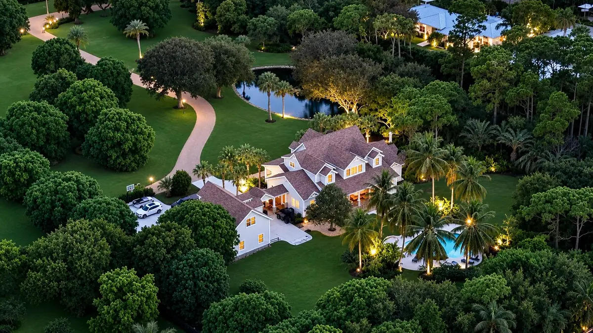 Drone 2 at 4786 Ridgewood Road, Boynton Beach