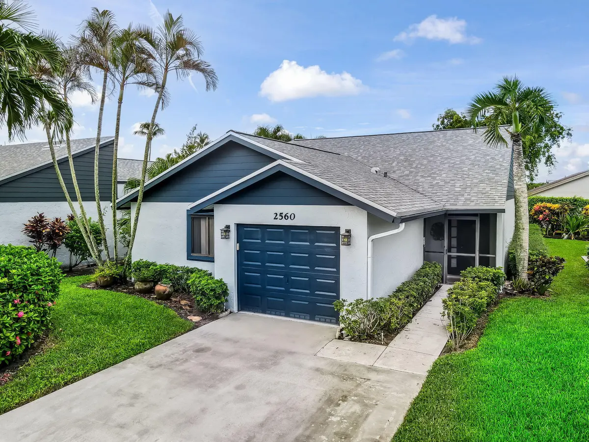 Front of home at 2560 NW 13TH Court, Delray Beach