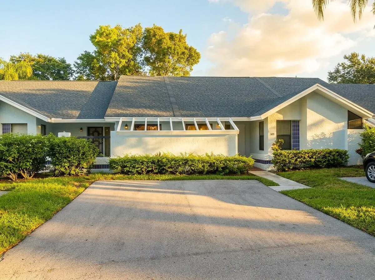 Front at 10953 Hidden Lake Place, Boca Raton