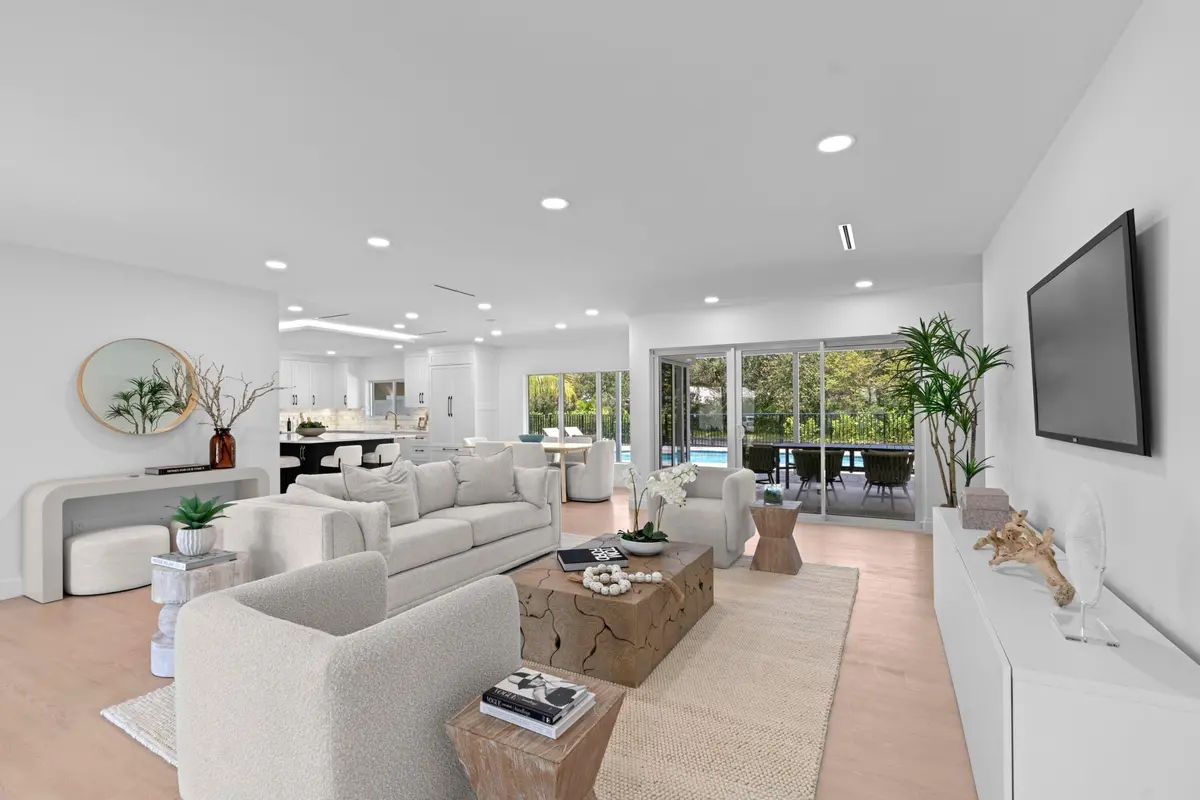 Living Room at 1090 SW Mulberry Way, Boca Raton