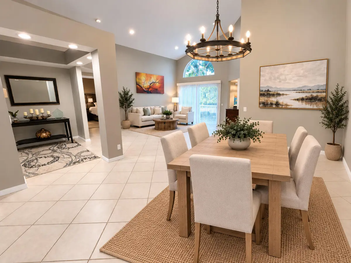 Dining Room & Living Room at 2783 E ABIACA Circle, Davie