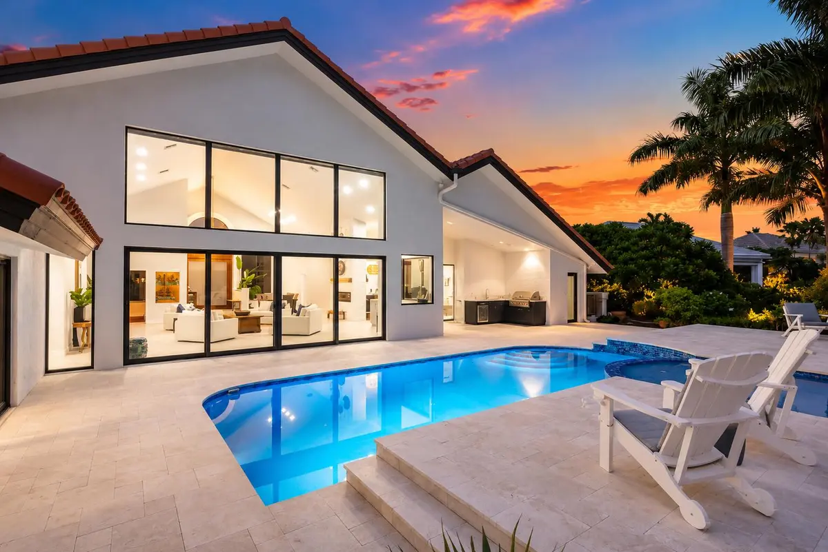 Outdoornight1 at 4832 Chamal Circle, Boca Raton