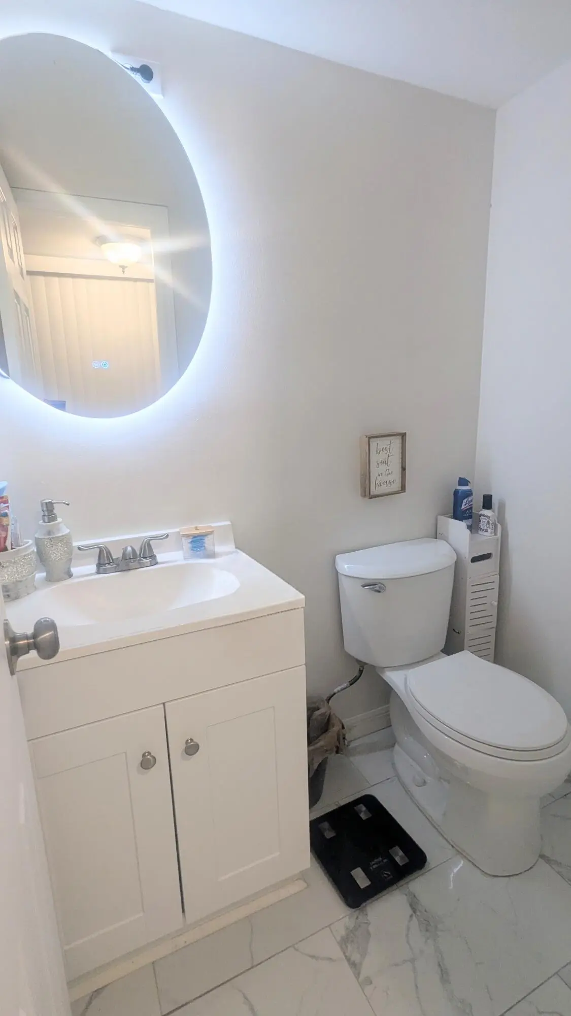 Renovated Half Bath at 360 Windsor P, West Palm Beach