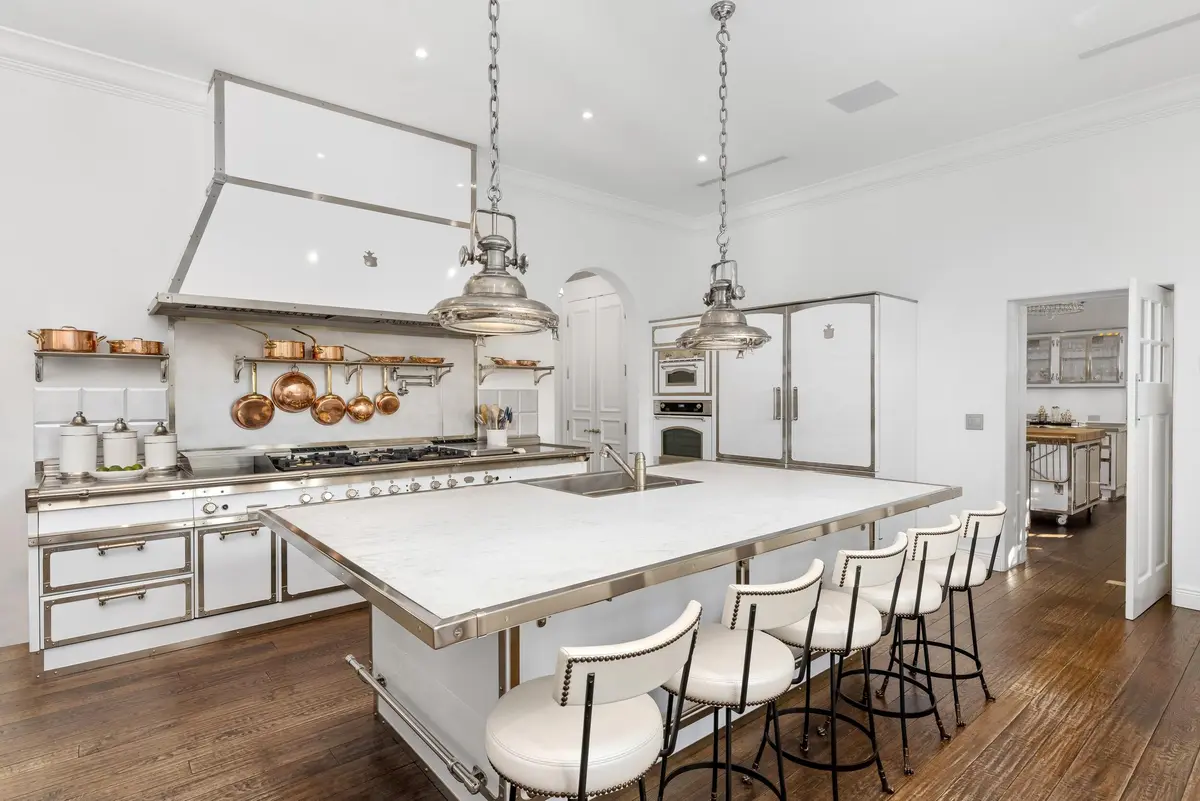 Kitchen at 920 S Ocean Boulevard, Palm Beach