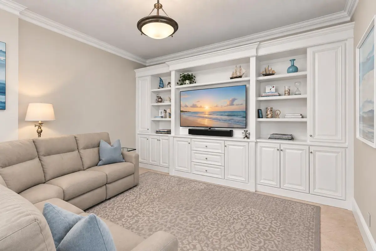 Family Room at 1121 Delray Lakes Drive, Delray Beach