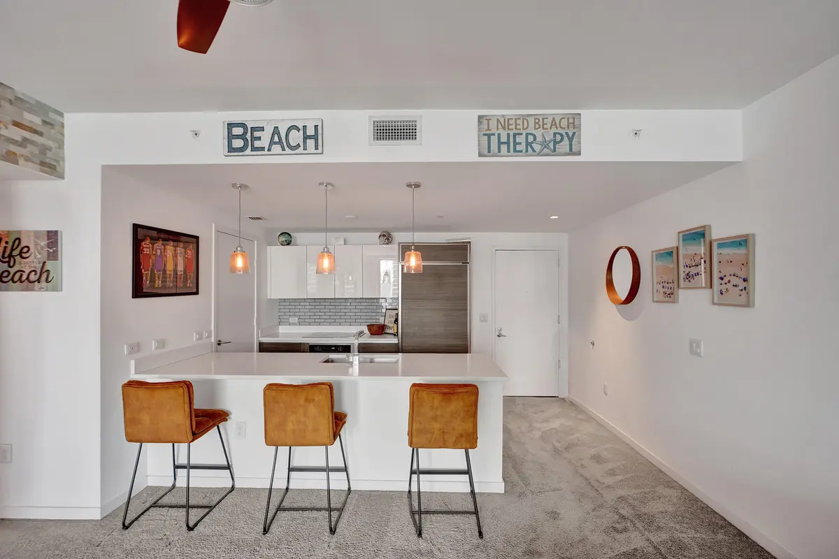 Kitchen at 1100 S MIAMI Avenue 3508, Miami