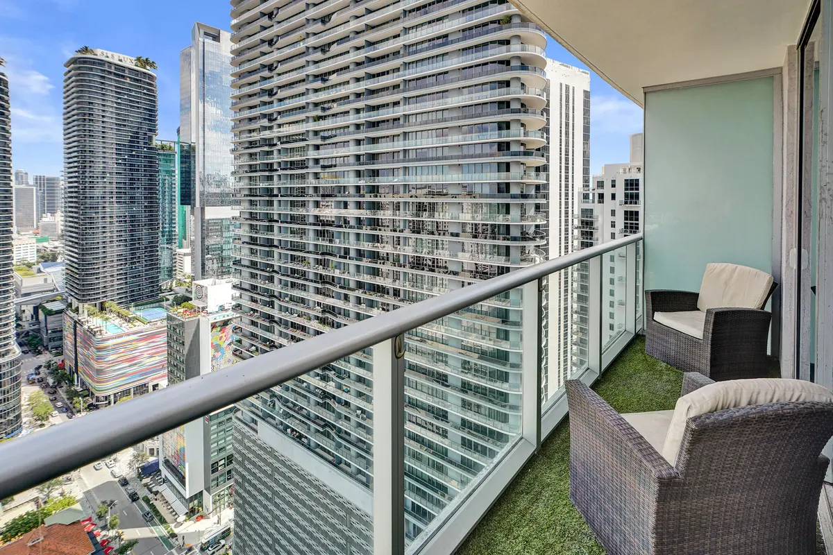 Balcony at 1100 S MIAMI Avenue 3508, Miami