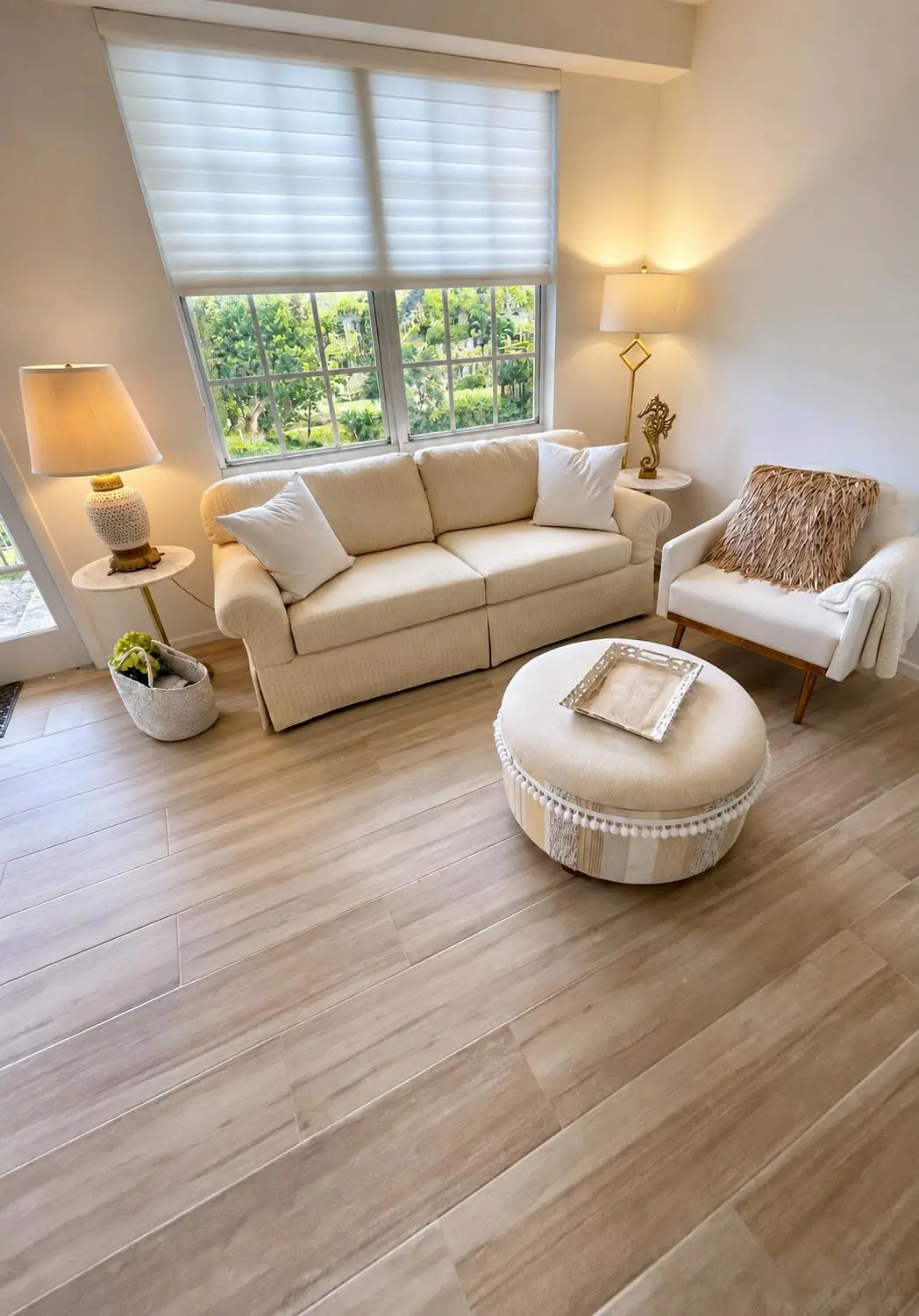 Living Room at 3475 S OCEAN Boulevard 2050, Palm Beach
