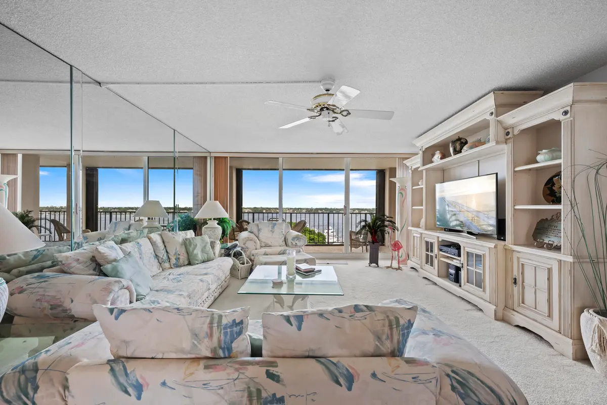 Living Room 2 at 134 LAKESHORE Drive 814, North Palm Beach
