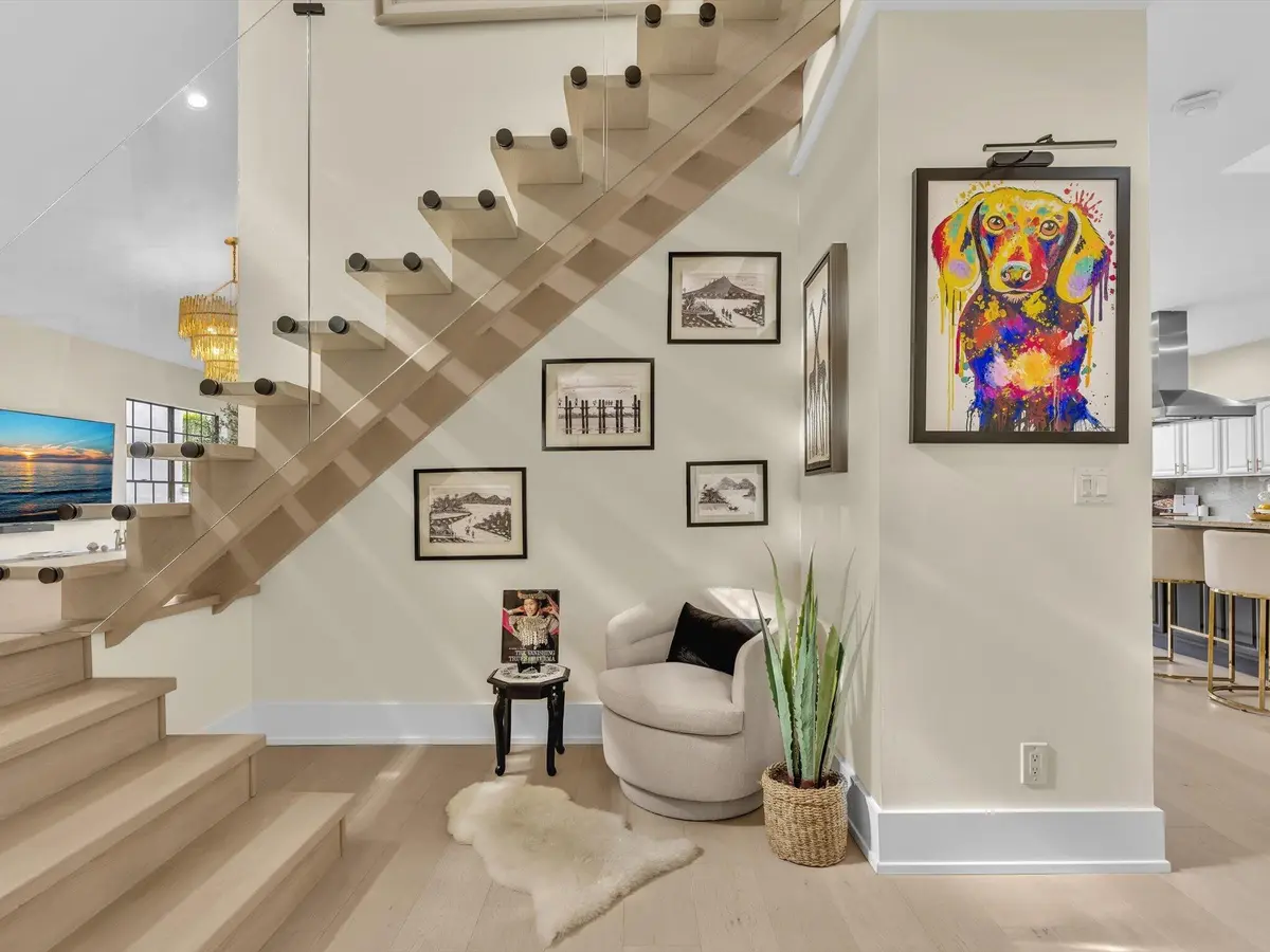 Open Riser Staircase at 2875 Deer Creek Via Venezia, Deerfield Beach