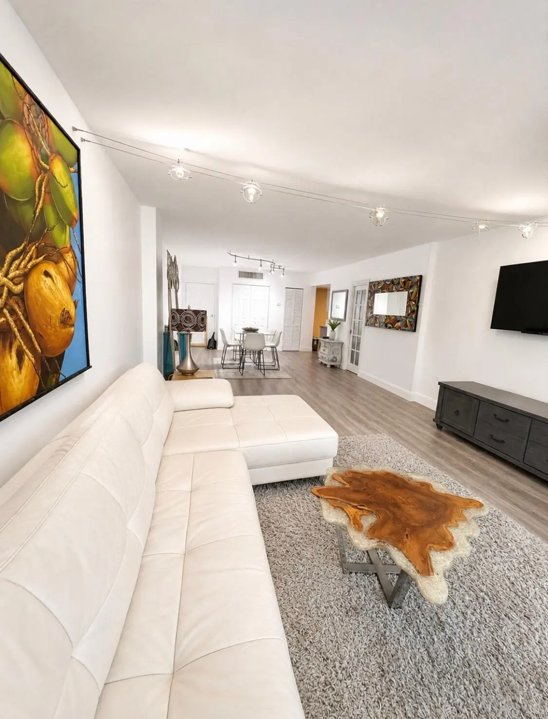 living area at 3450 S Ocean Boulevard 2240, Palm Beach