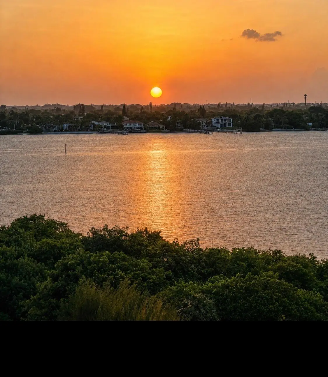 sunset at 3450 S Ocean Boulevard 2240, Palm Beach