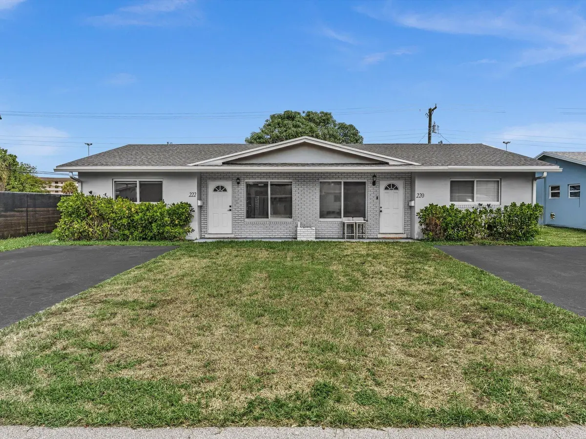 Front of Structure at 222 NE 9th Avenue, Deerfield Beach