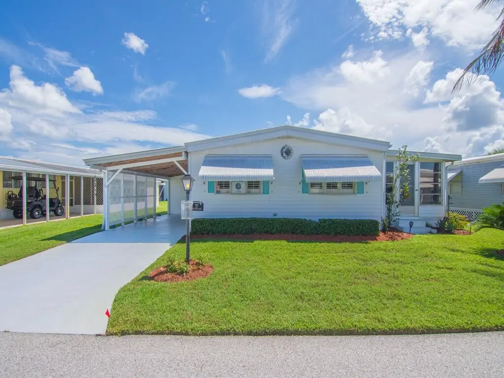 Front of Structure at 212 NE Forrest Court, Jensen Beach