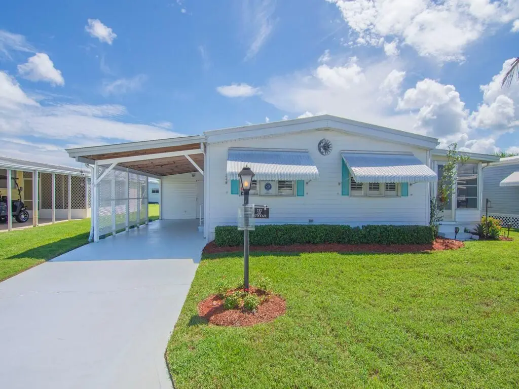 Front of Structure at 212 NE Forrest Court, Jensen Beach