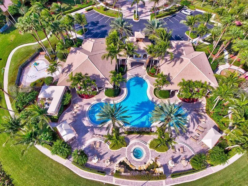 Clubhouse Aerial at 8800 COBBLESTONE POINT Circle, Boynton Beach