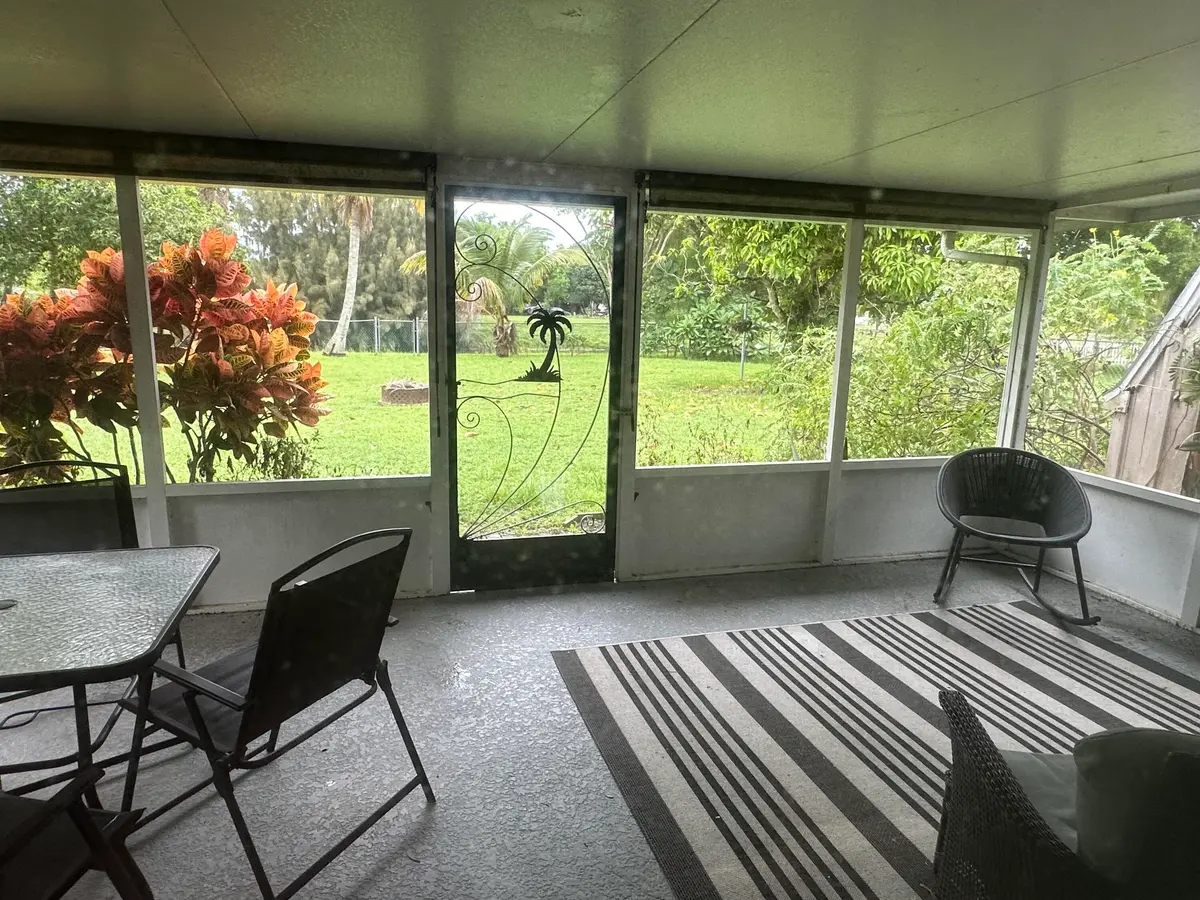 Screened porch at 258 SW Bridgeport Drive, Port St. Lucie