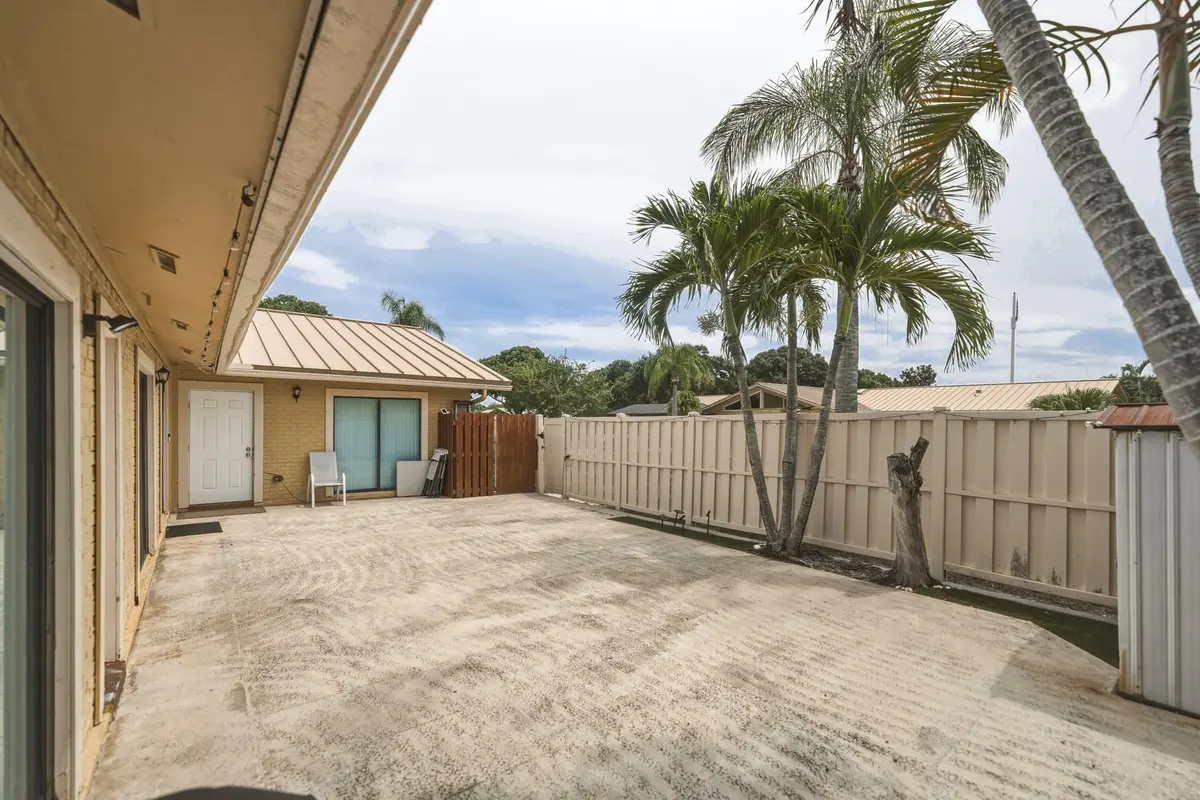 Patio at 5799 GOLDEN EAGLE Circle, Palm Beach Gardens