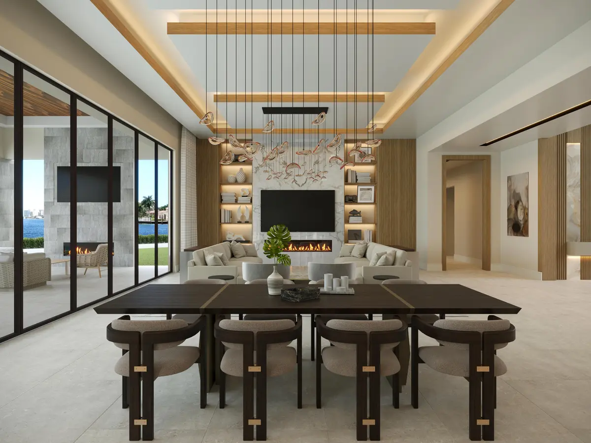 Great Room at 13771 Le Bateau Isle, Palm Beach Gardens