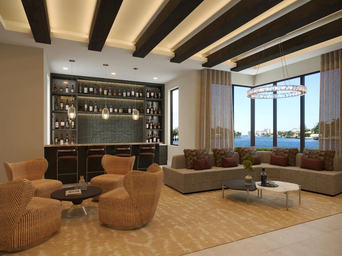 Club Room Bar at 13771 Le Bateau Isle, Palm Beach Gardens