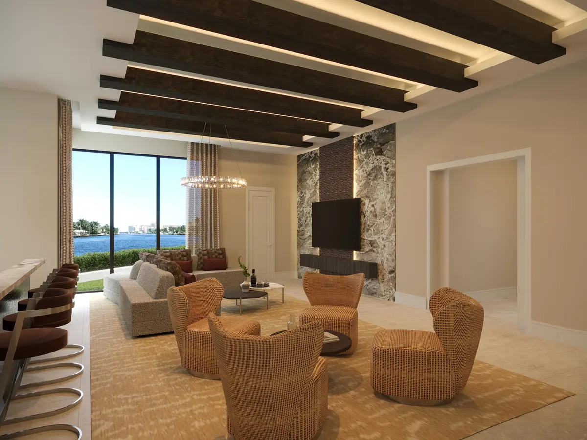 Club Room at 13771 Le Bateau Isle, Palm Beach Gardens