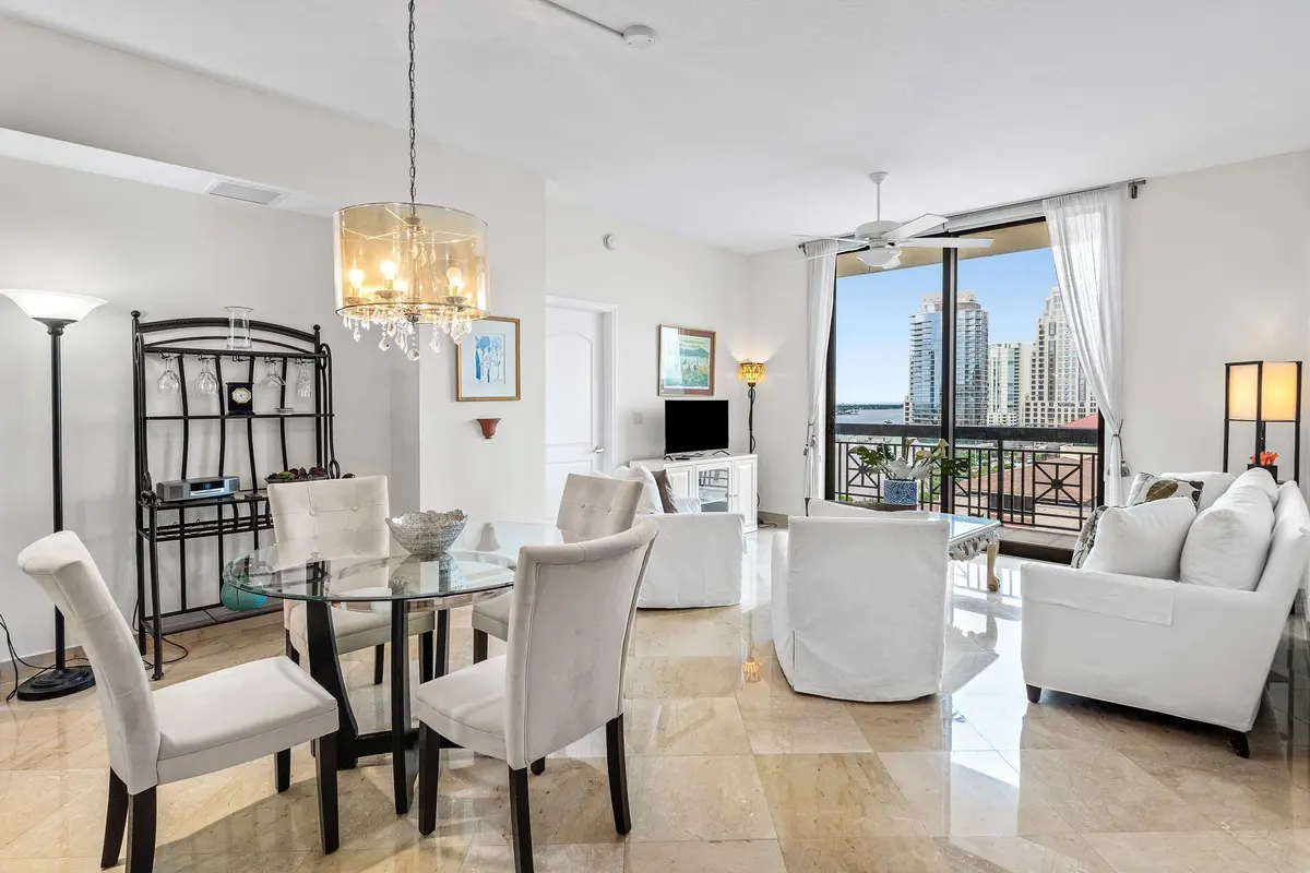 Living - Dining Room at 801 S OLIVE Avenue 903, West Palm Beach