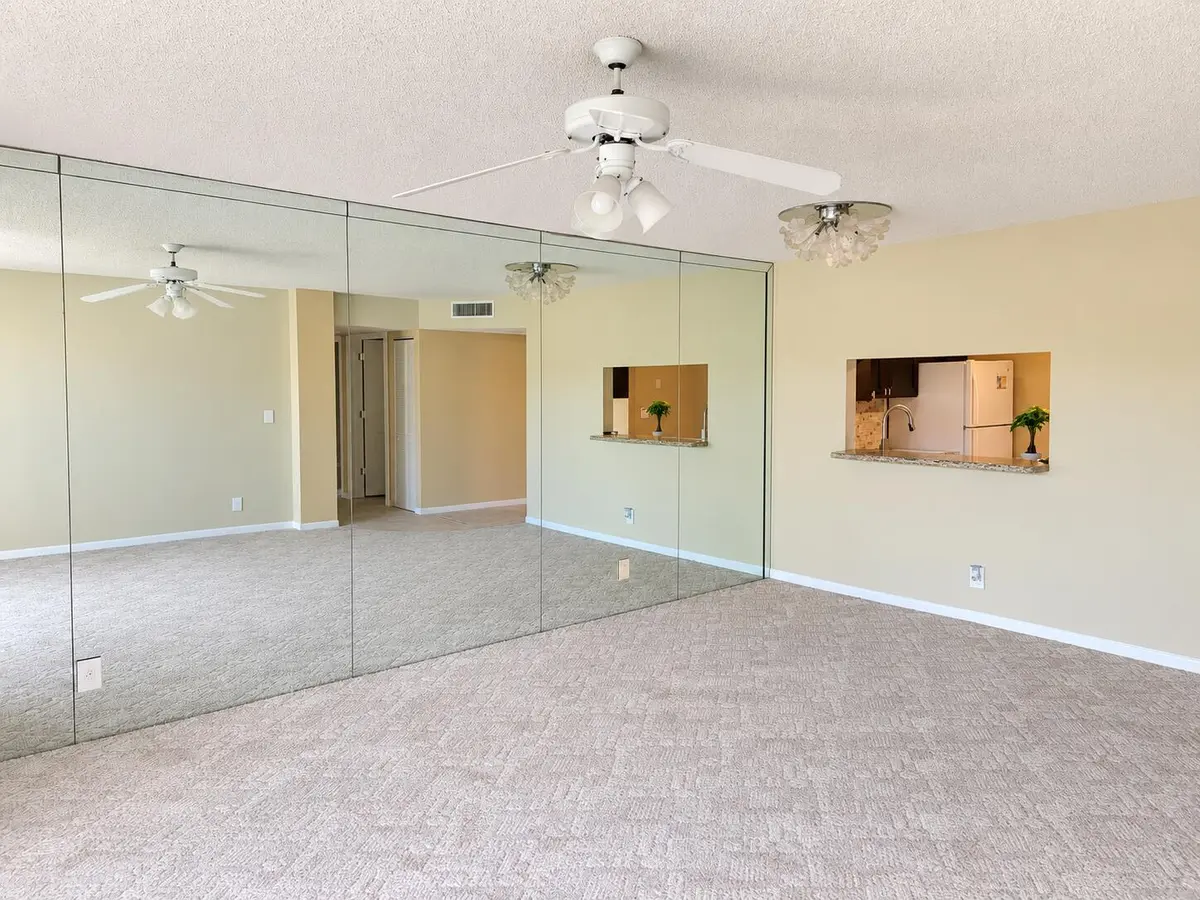 Living room at 5130 Las Verdes Circle 301, Delray Beach