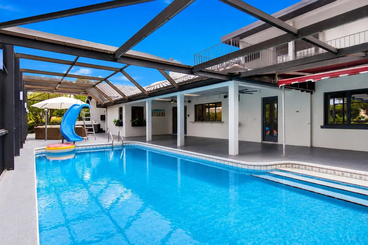 covered lanai at 1157 SW Mirror Lake Cove, Port St. Lucie