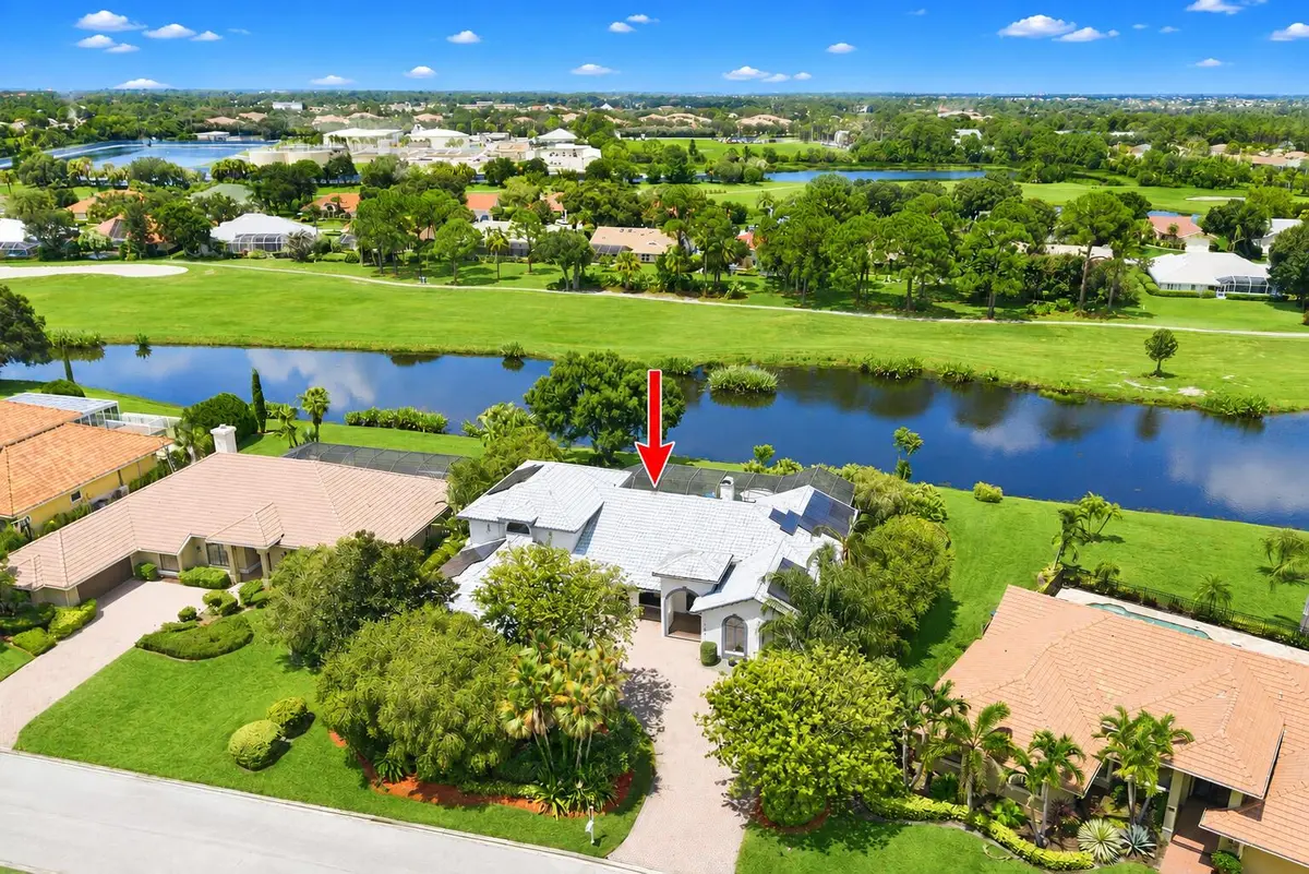 drone shot at 1157 SW Mirror Lake Cove, Port St. Lucie