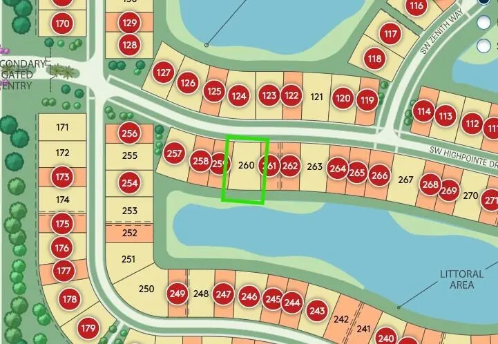 260 map at 10441 SW HIGHPOINTE Drive 260 Renown, Stuart