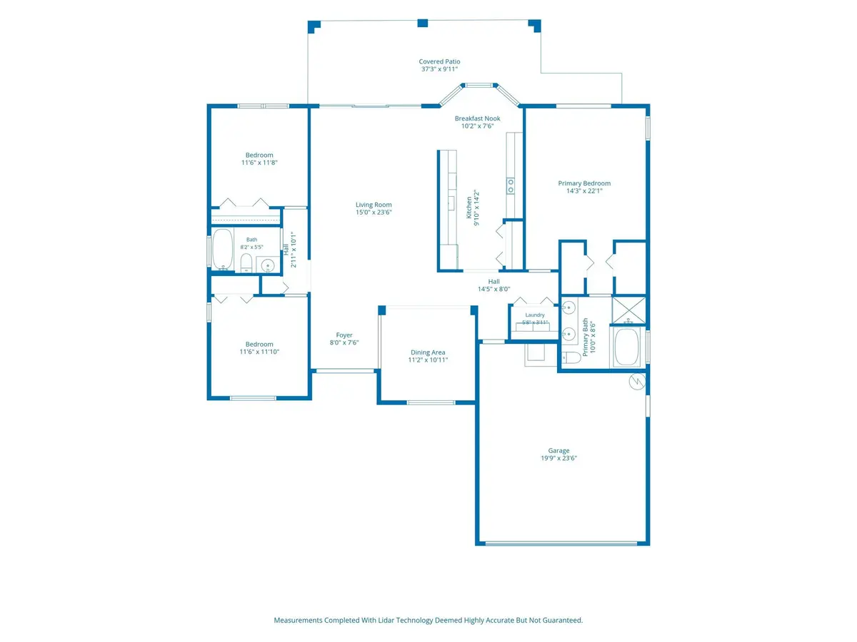 Floorplan at 2341 SE Haddon Street, Port St. Lucie