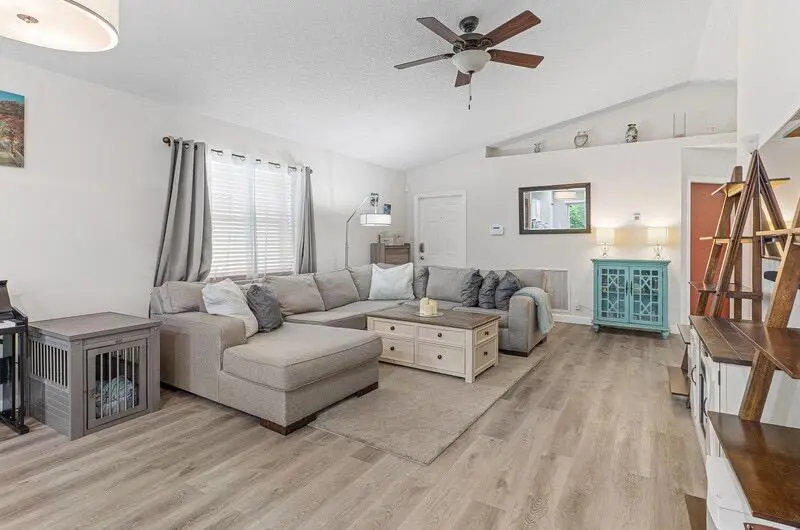 Living Room at 110 SUNSET Boulevard, Boynton Beach