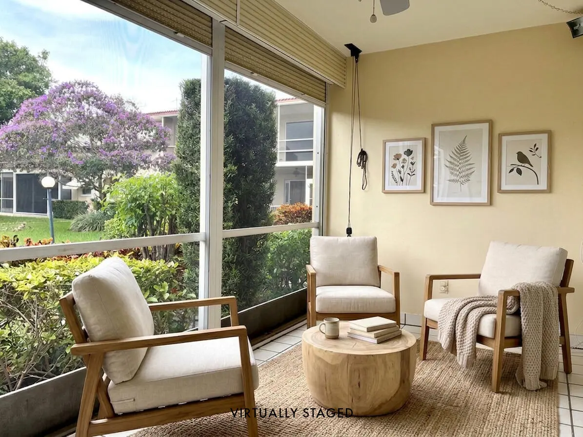 Staging Refurnishing-Patio-1-VS at 2204 NE 36th Street 26, Lighthouse Point