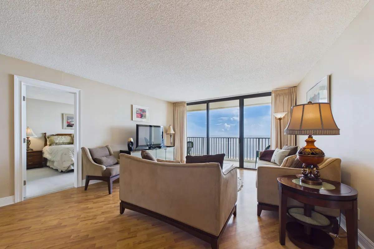 Living Room at 300 Ocean Trail Way 1407, Jupiter
