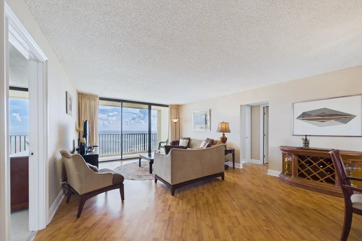 Living Room at 300 Ocean Trail Way 1407, Jupiter