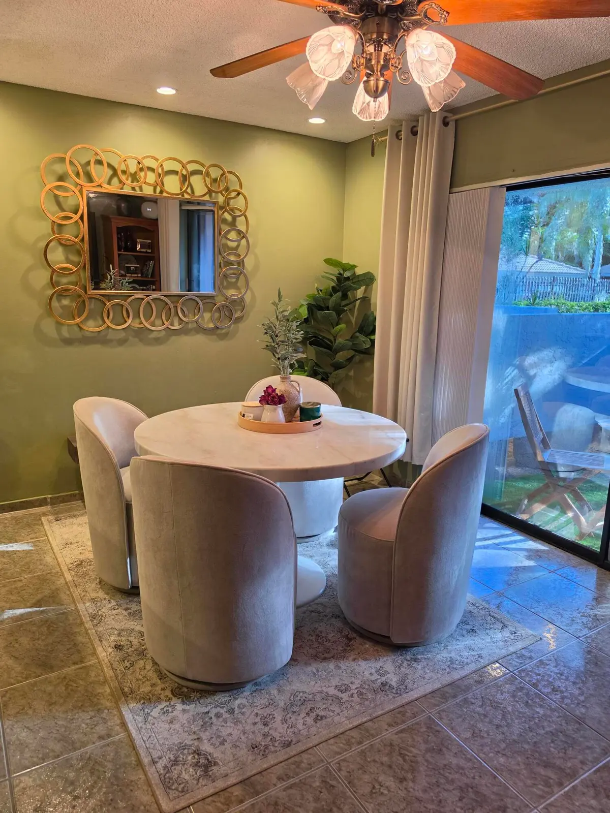 DINING ROOM at 9809 RIVERSIDE Drive 51-5, Coral Springs