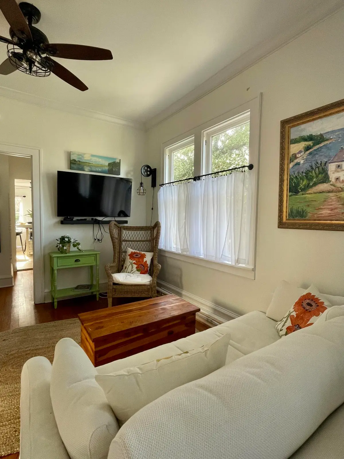Living room at 321 N L Street, Lake Worth Beach