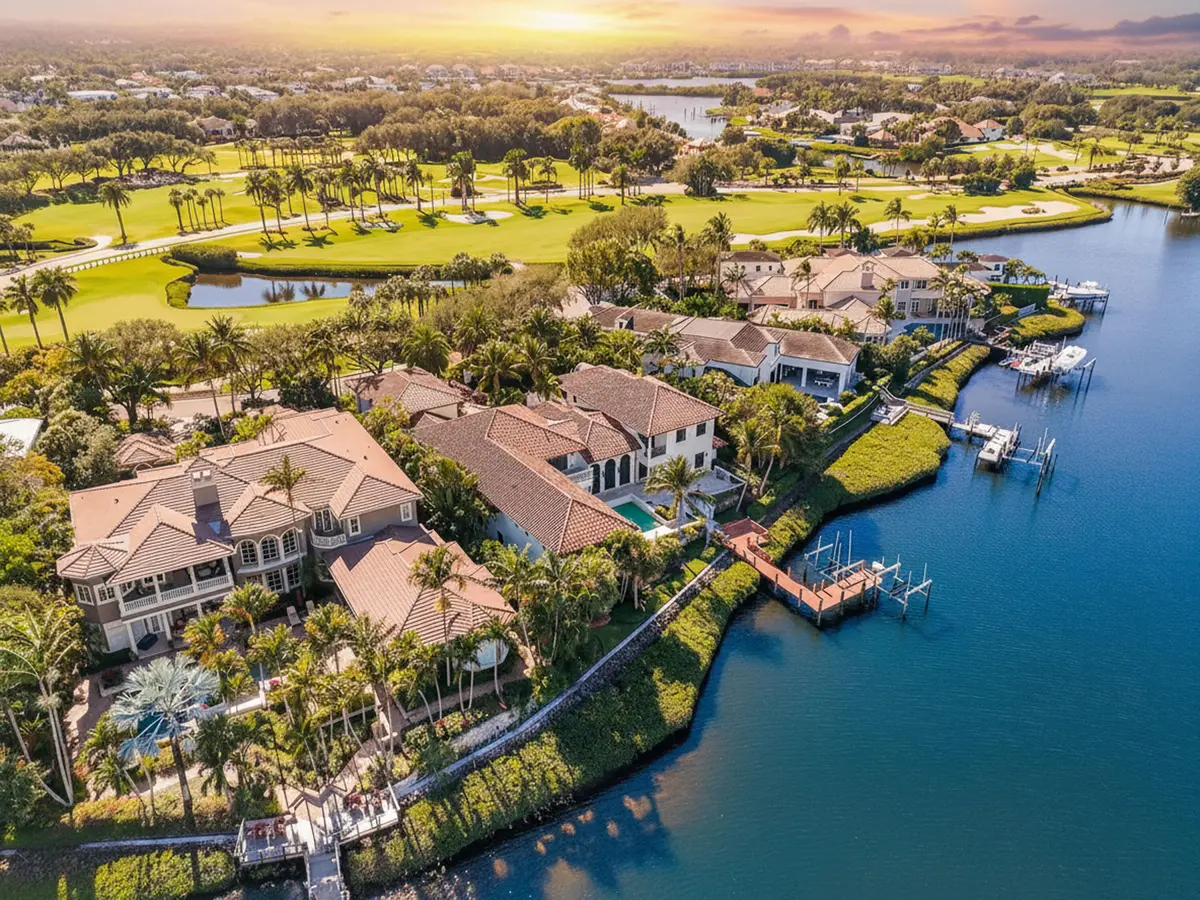 Back Exterior at 107 Schooner Lane, Jupiter