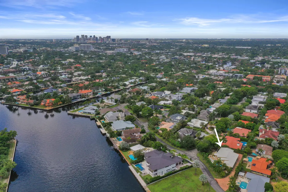 Aerial View at 2001 Intracoastal Drive, Fort Lauderdale