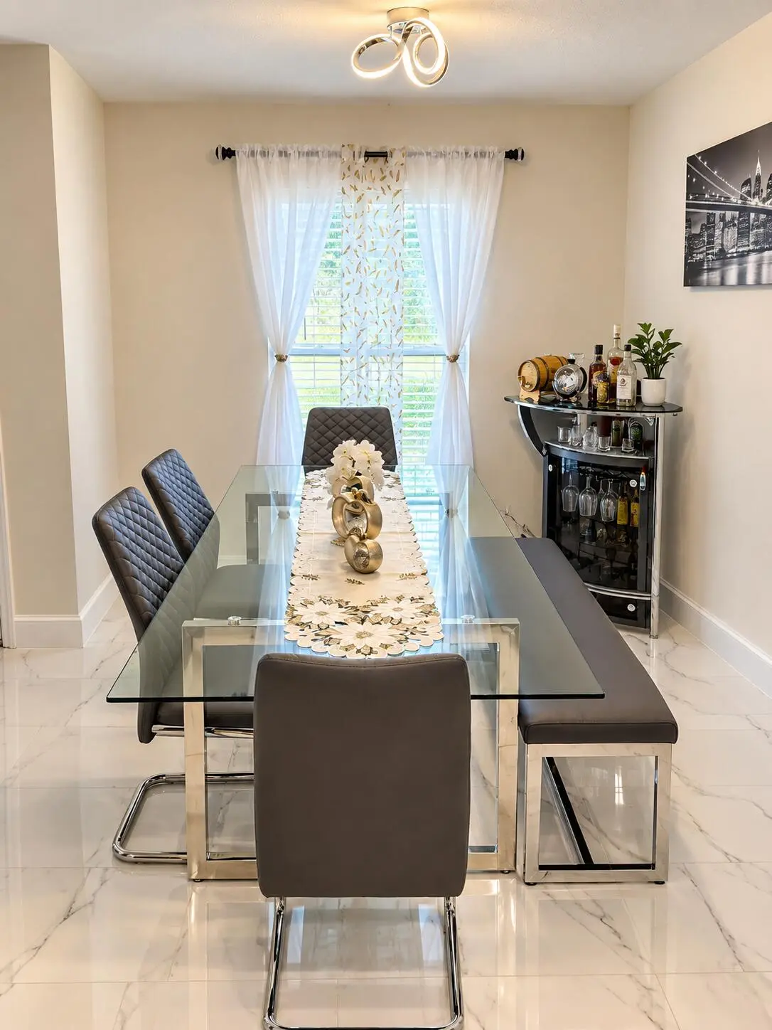dinning room at 2373 SW BARBER Lane, Port St. Lucie